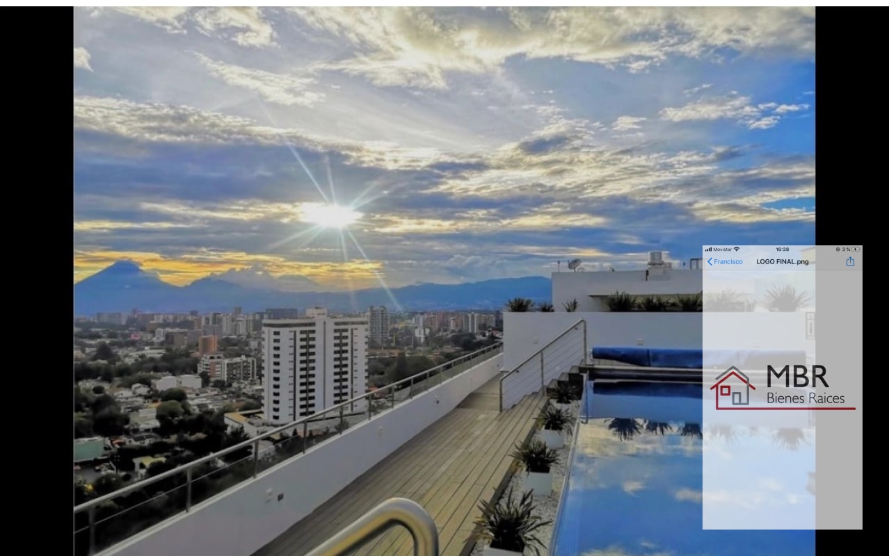 Apartamento en venta zona 15,Liv. - 12