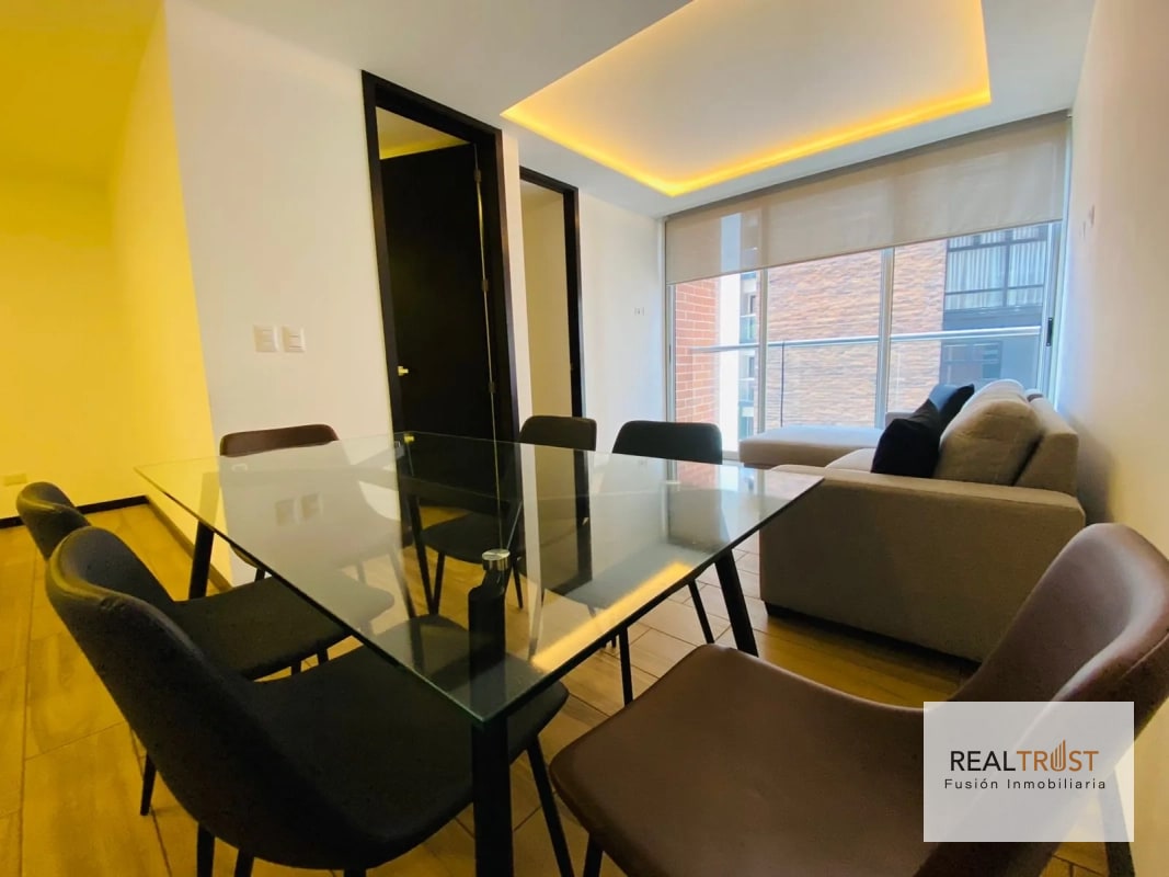 RENTO MODERNO APARTAMENTO AMUEBLADO EN ZONA 15, SECTOR DEL PARQUE, VISTA HERMOSA 1 - 8