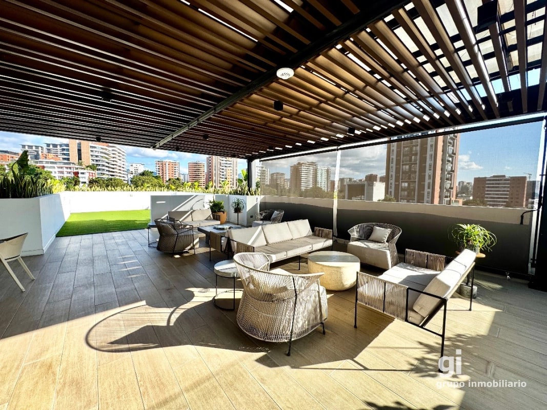 Apartamento de 2 dormitorios + jardín en venta en zona 13 - 3