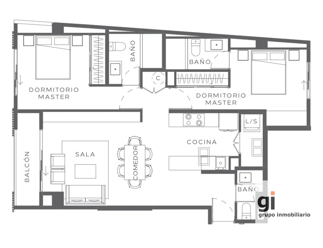 Apartamento de 2 dormitorios en venta en zona 13 — Apartamento en Venta en Zona 13, Guatemala, Ciudad — foto 7 de 17