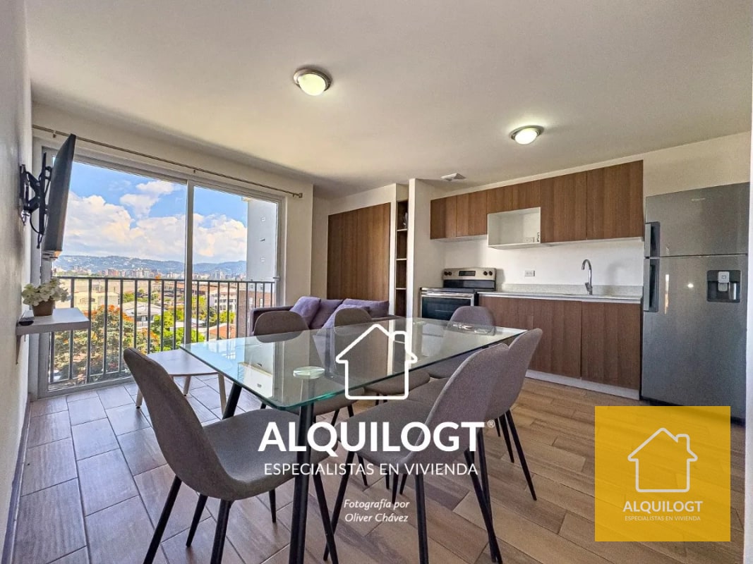 APARTAMENTO AMUEBLADO POR LA USAC / PETAPA ZONA 12 DE 2 HAB AGT2883 - 9