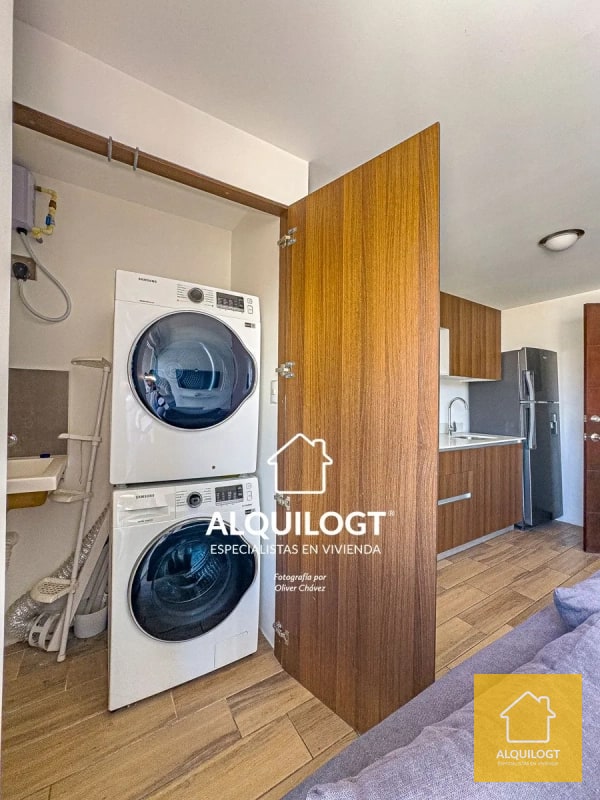 APARTAMENTO AMUEBLADO POR LA USAC / PETAPA ZONA 12 DE 2 HAB AGT2883 - 1
