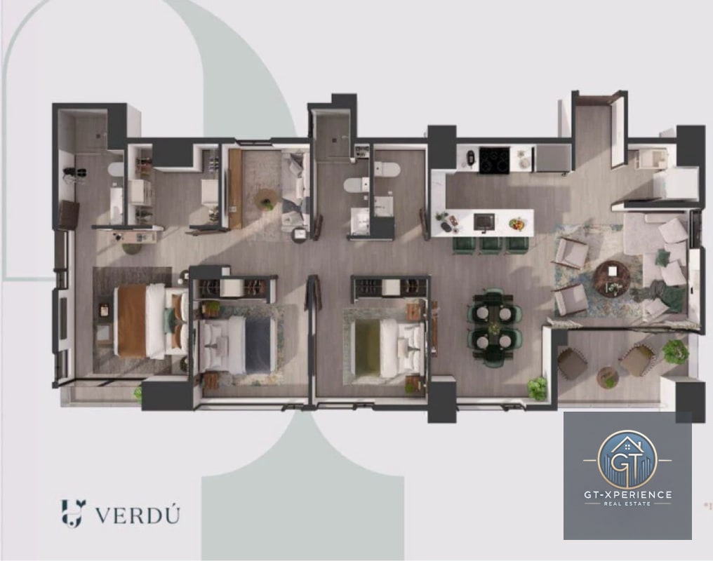 Lindo apartamento en edificio Verdu, zona 13 - 1