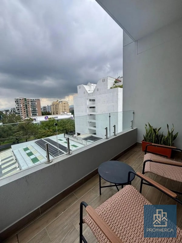 Apartamento amueblado en alquiler, Dual Vento, Zona 15 - 9
