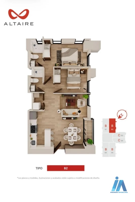 APARTAMENTO EN VENTA📍Edificio Altaire, z. 11 Una inversión inteligente con vistas espectaculares y diseño de vanguardia. - 6