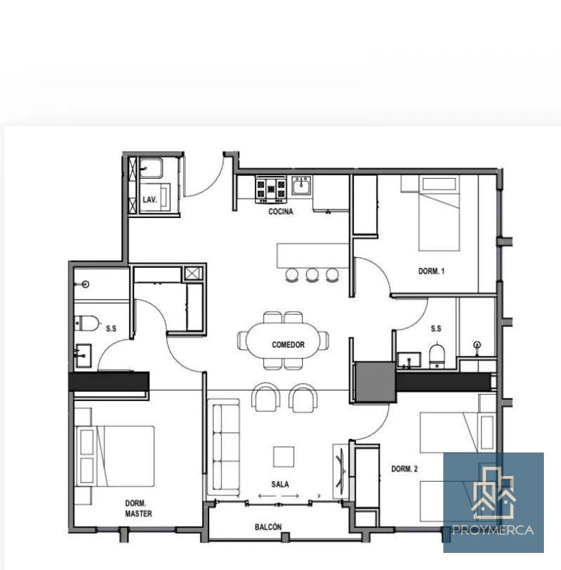 Apartamento en venta, Edificio Atarah, Zona 10 - 5