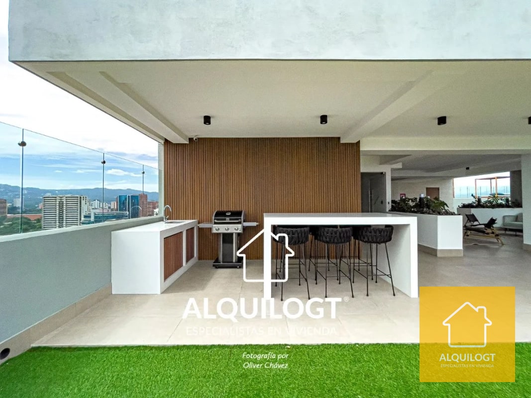 APARTAMENTO AMUEBLADO EN BRUNELO  ZONA 10 DE 1 HAB AGT2891 - 8