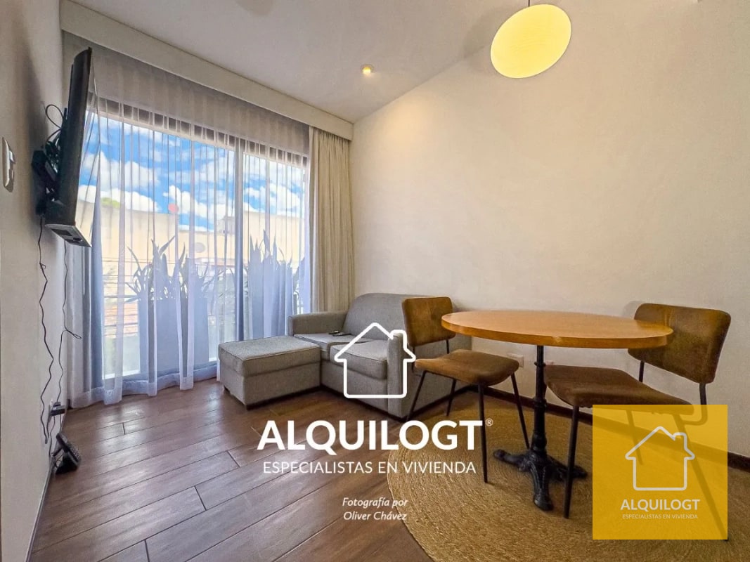 APARTAMENTO AMUEBLADO EN BRUNELO ZONA 10 DE 1 HAB AGT2891 - 1