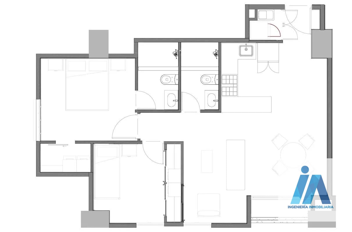 APARTAMENTO EN ALQUILER📍Edificio Marabi, Mariscal Zona 11 Diseñado para quienes buscan exclusividad y conveniencia - 3