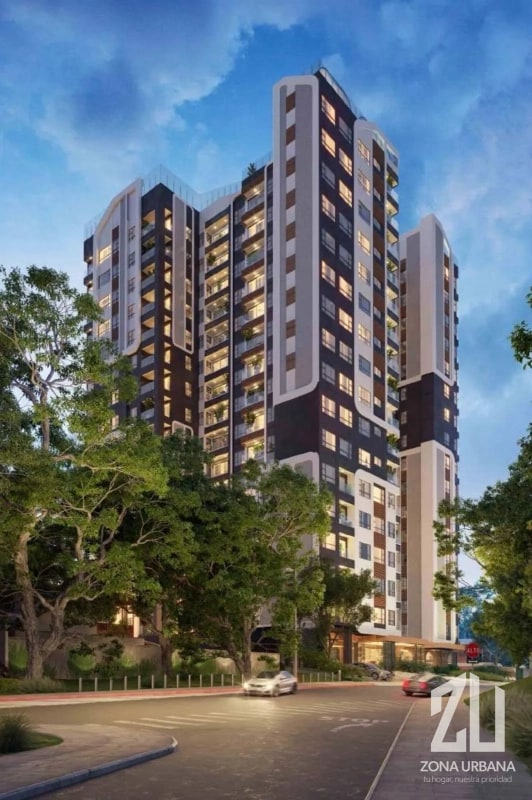 Apartamento de 3 habitaciones con entrega próxima en Edificio, Zona 13 - 2