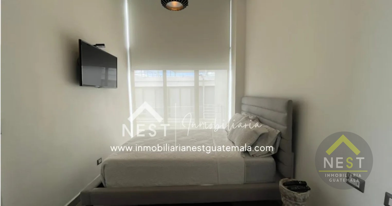 Penthouse amueblado con acabados de lujo y una terraza única, en Renta | SHIFT CAYALÁ - Zona 16 - 10