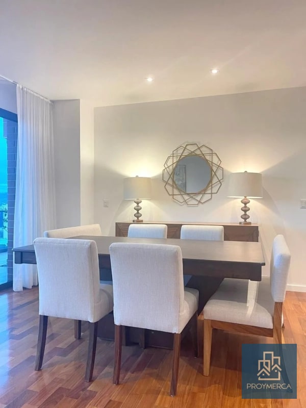 Apartamento amueblado en alquiler, Edificio Lucca, Zona 10 - 9
