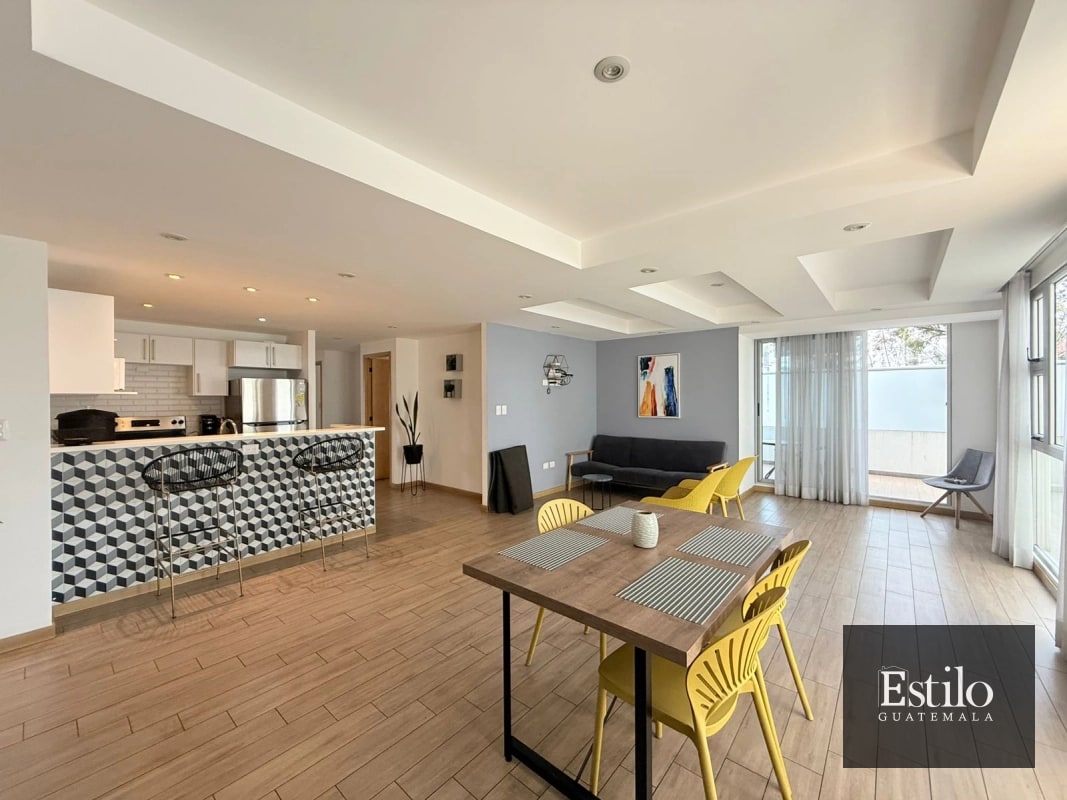 APARTAMENTO AMUEBLADO EN VENTA ZONA 10 - 7