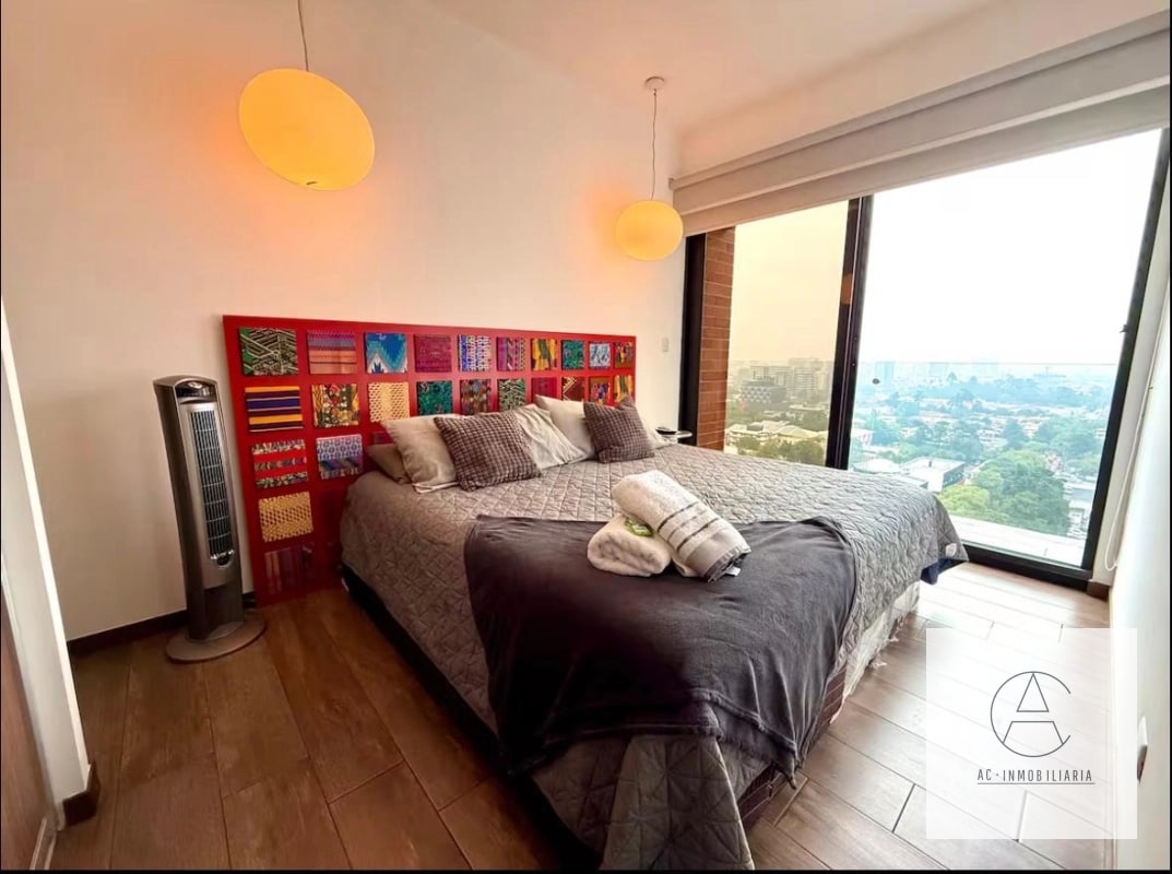 Apartamento amueblado en renta, Brunelo, zona 10 - 12