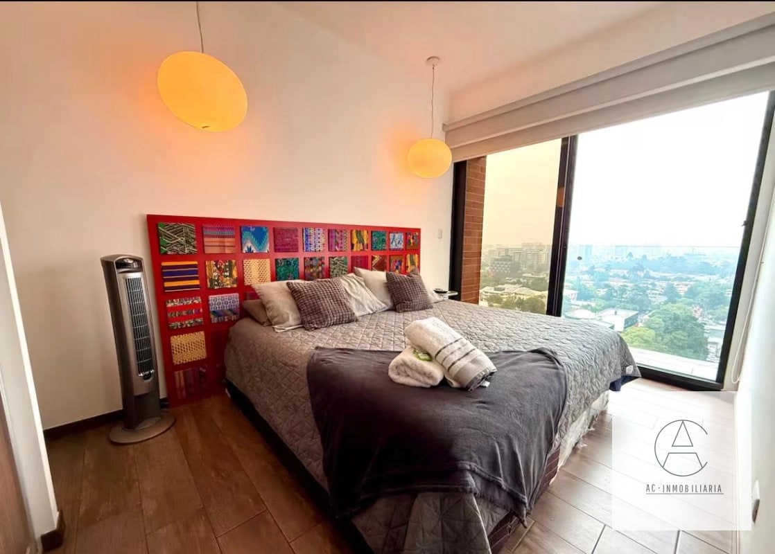 Apartamento amueblado en renta, Brunelo, zona 10 - 3