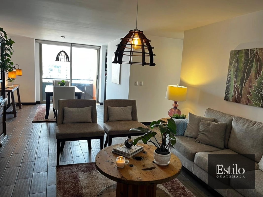 APARTAMENTO AMUEBLADO EN ZONA 10 - 9