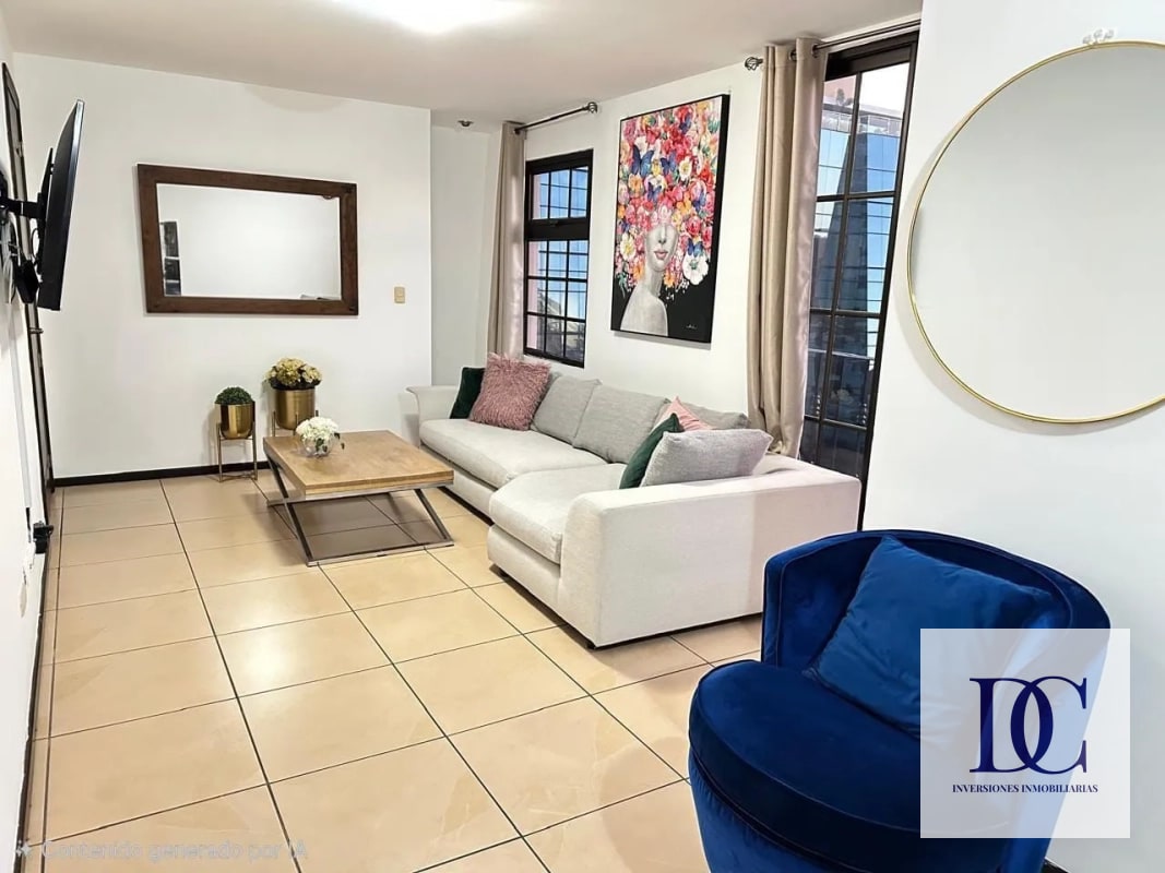 📍 APARTAMENTO EN RENTA AMUEBLADO – EDIFICIO MADELEINE | ZONA 10 - 12