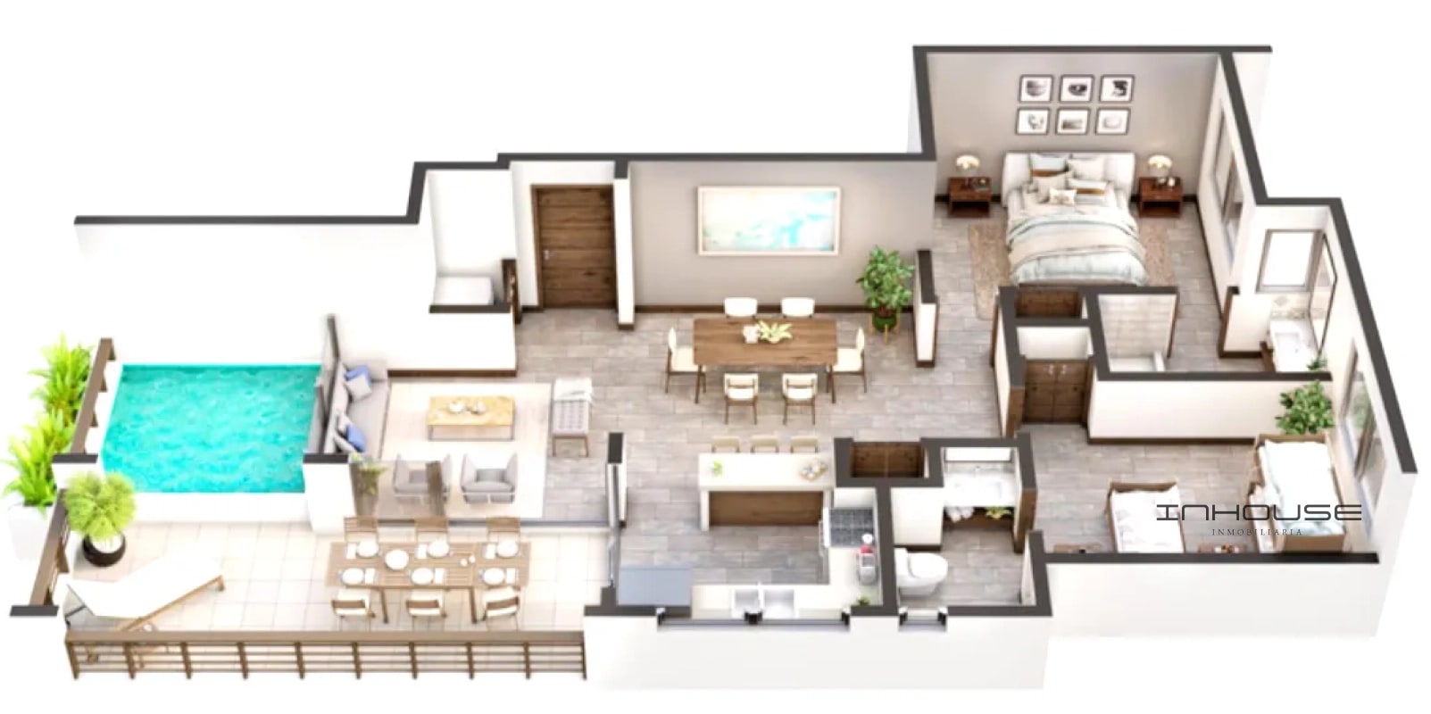 APARTAMENTO EN VENTA EN BLANC MONTERRICO - 2