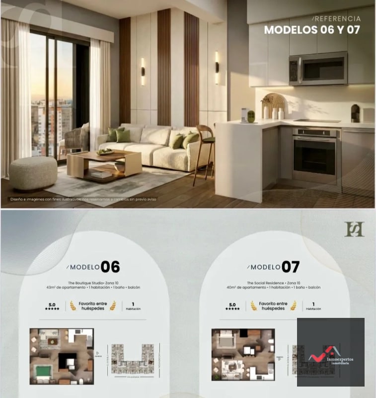 APARTAMENTOS EN PREVENTA – ZONA 10 - 7