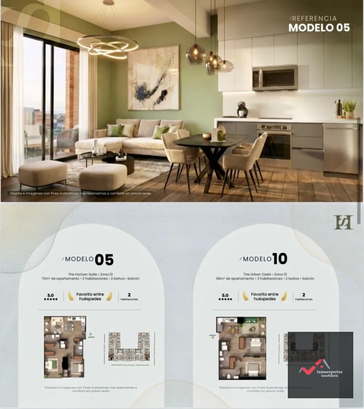APARTAMENTOS EN PREVENTA – ZONA 10 - 5