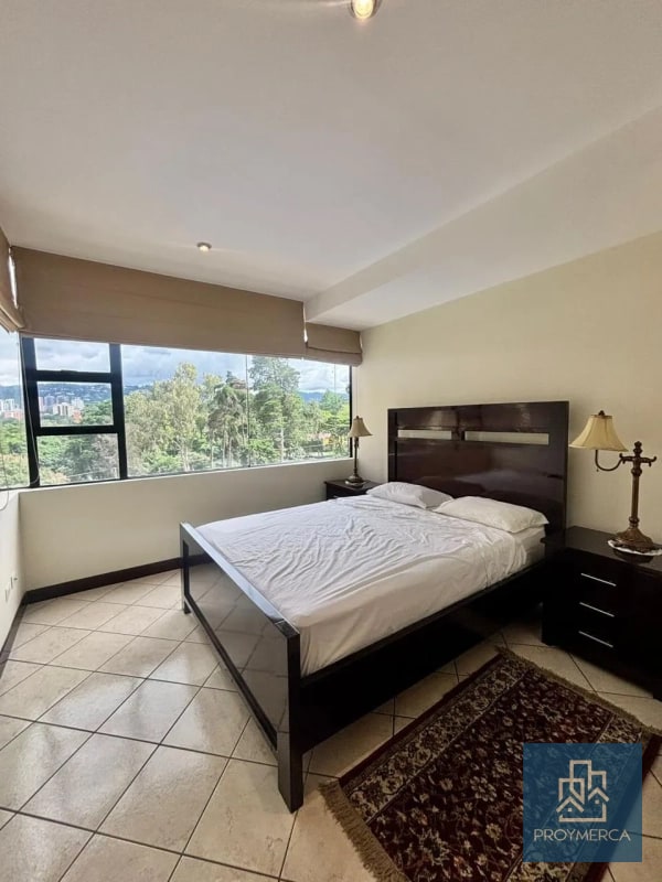 Apartamento amueblado en alquiler, Edificio Milenia, Zona 10 - 2