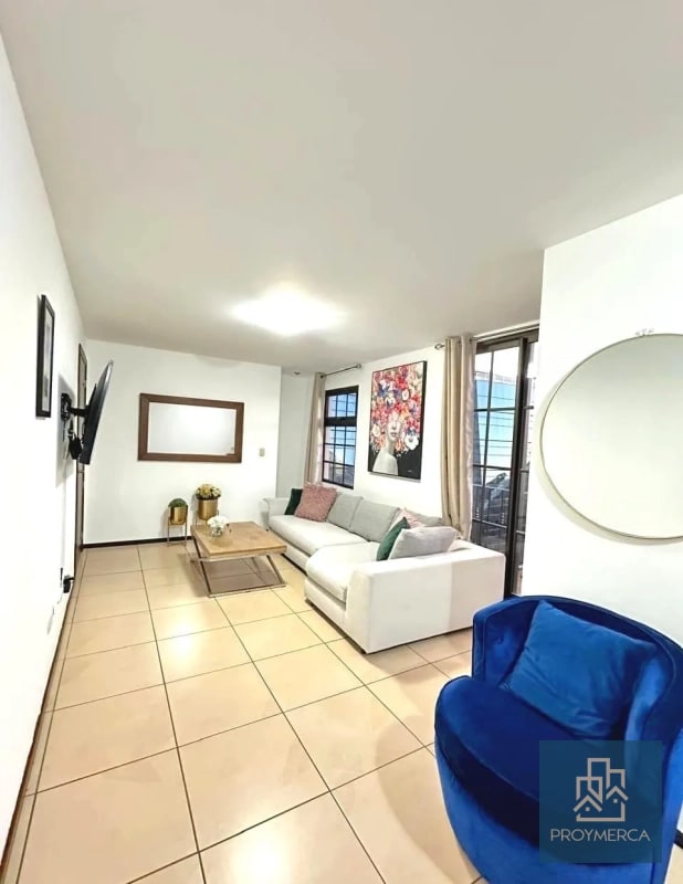 Apartamento amueblado en alquiler, Edificio Madeleine, Zona 10 - 1