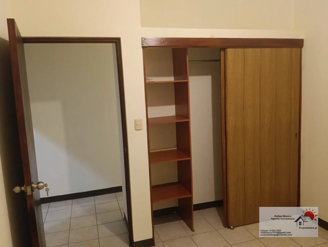 RENTO APTO ZONA 1, DE 2 HAB/SALA,COMEDOR,COCINA/1 BAÑO/1 PARQUEO MOTO/Q.3500 - 6