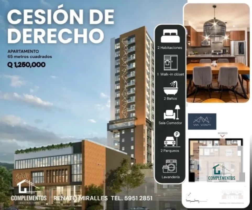 Apartamento en venta - 1