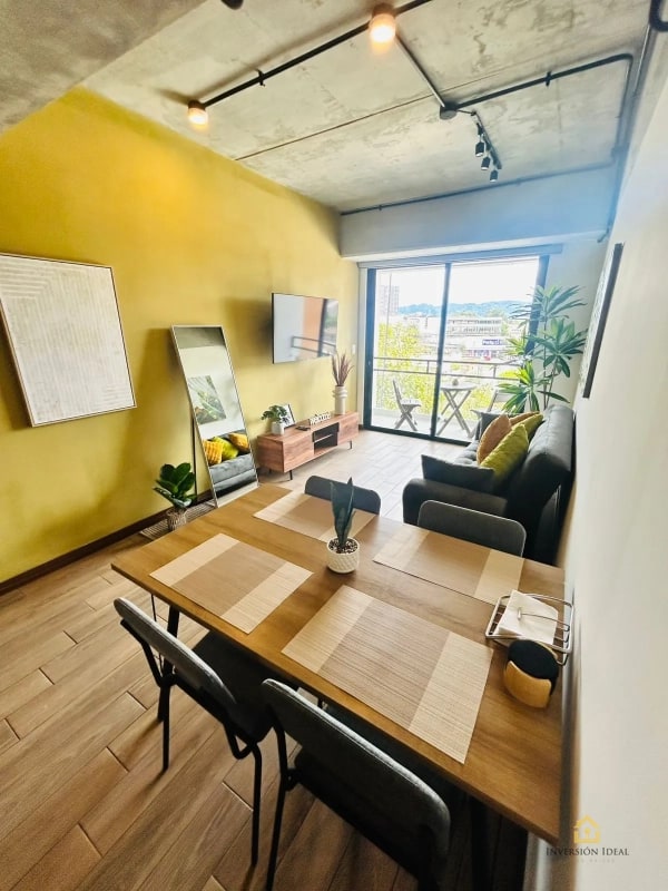 Apartamento Amueblado en Edificio Inara | 2 Hab + 2 Baños | $1,050 - 12