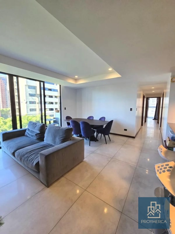 Apartamento semi amueblado en alquiler, Reserva 5ta Avenida, Zona 14 - 16
