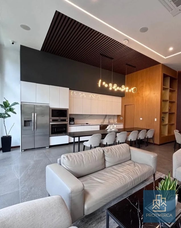 Apartamento semi amueblado en alquiler, Reserva 5ta Avenida, Zona 14 - 14