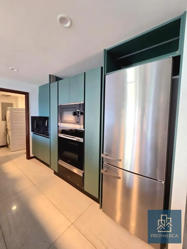 Apartamento semi amueblado en alquiler, Reserva 5ta Avenida, Zona 14 - 12