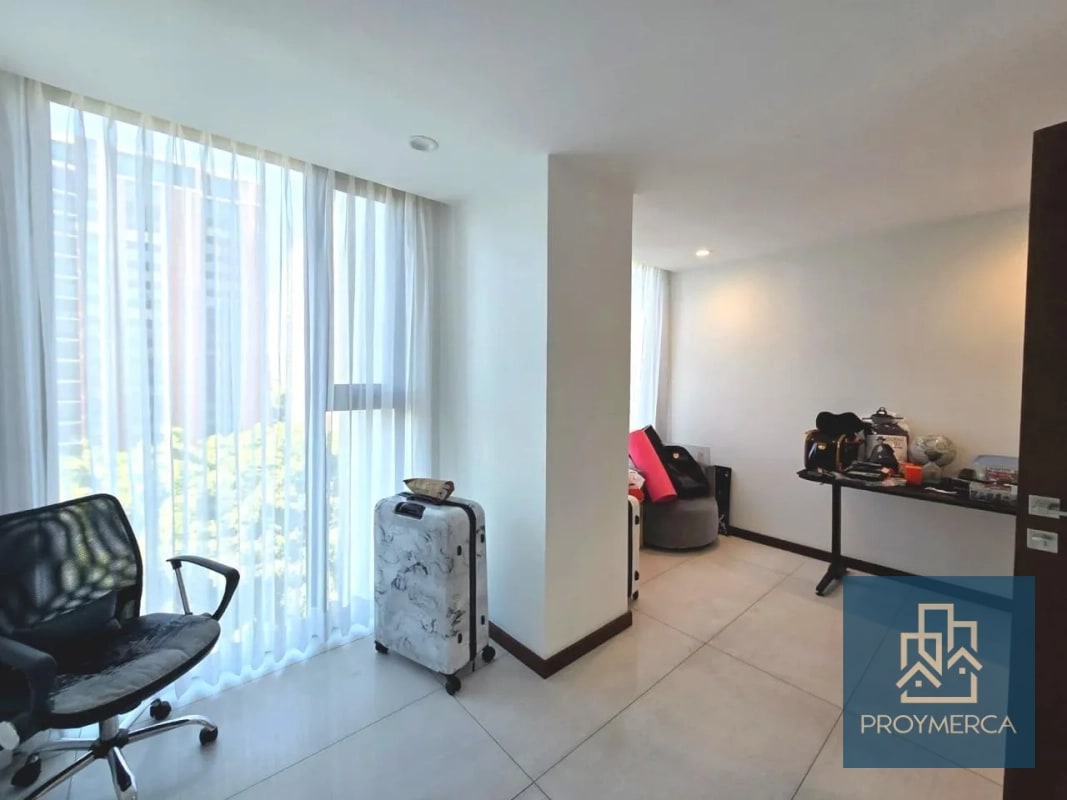 Apartamento semi amueblado en alquiler, Reserva 5ta Avenida, Zona 14 - 7