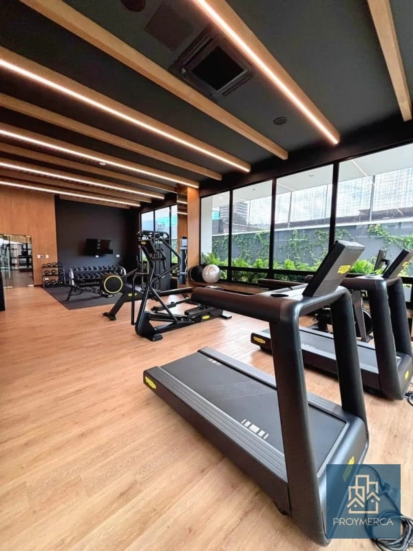 Apartamento semi amueblado en alquiler, Reserva 5ta Avenida, Zona 14 - 2