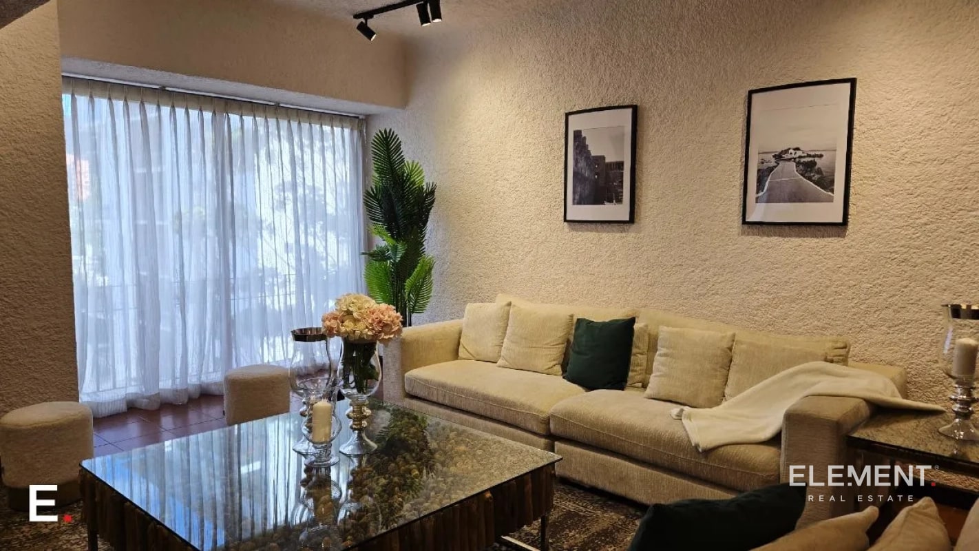Apartamento con jardín y amueblado en renta- Mediterraneo VH1, Z. 15 - 13