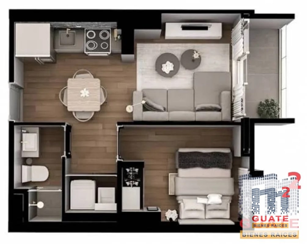 Apartamento en Renta, Zona 10 - 5