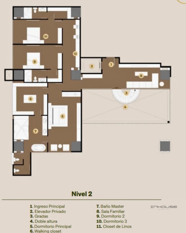 APARTAMENTO EN VENTA ZONA 10, GIARDINO EN NIVEL ALTO - 3
