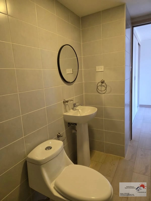 RENTO APTO Z.12 EDIF. ARMONIA REF.6901 *70M2, 3 HAB, 2 BAÑOS, 2 PARQUEOS, BODEGA, LINEA BLANCA Q.6000* - 6