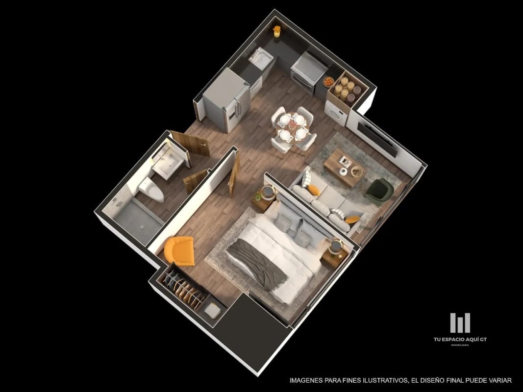 Preventa Exclusiva en Zona 11 Apartamentos en Planos - 3
