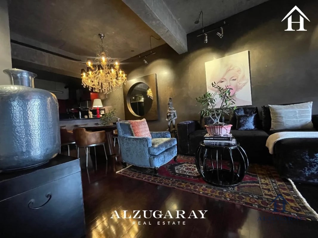 APTO DE LUJO OPEN CONCEPT   1 HAB /AMUEBLADO ZONA  14 - 9