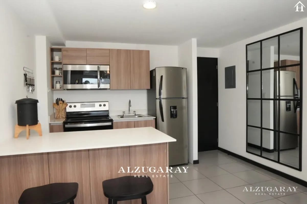 APTO. MODERNO, AMUEBLADO 2 HAB. /EDIFICIO MERAKI Z 14 — Apartamento en Venta en Meraki Z14, Zona 14, Guatemala, Ciudad — foto 9 de 10