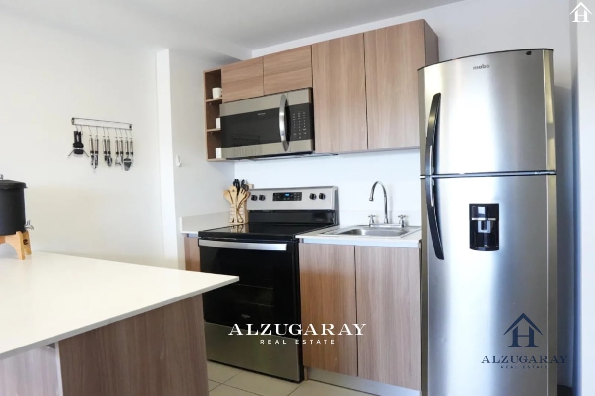 APTO. MODERNO, AMUEBLADO 2 HAB. /EDIFICIO MERAKI Z 14 - 7
