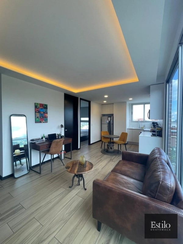 APARTAMENTO SEMI AMUEBLADO ZONA 15 - 3