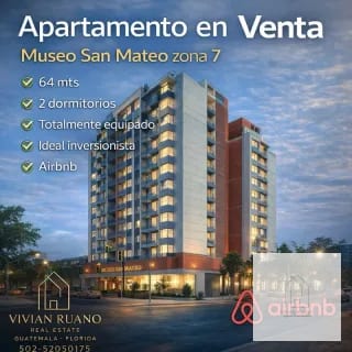 Apartamento en venta zona 7 — Apartamento en Venta en Museo San Mateo, Zona 7, Guatemala, Ciudad — miniatura 1 de 14