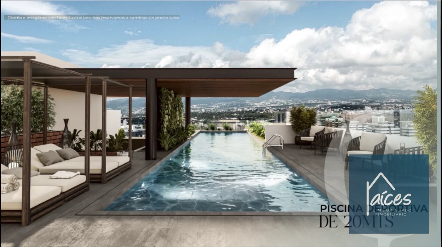 Apartamento en venta Modelo 1 CASA FIORE Zona 10 (D) - 1