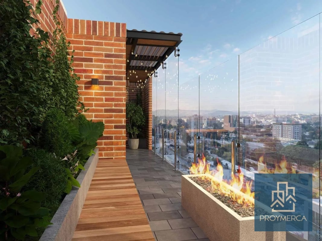 Apartamento amueblado, ideal para inversión en venta, Edificio Fiamene, Zona 10 - 9