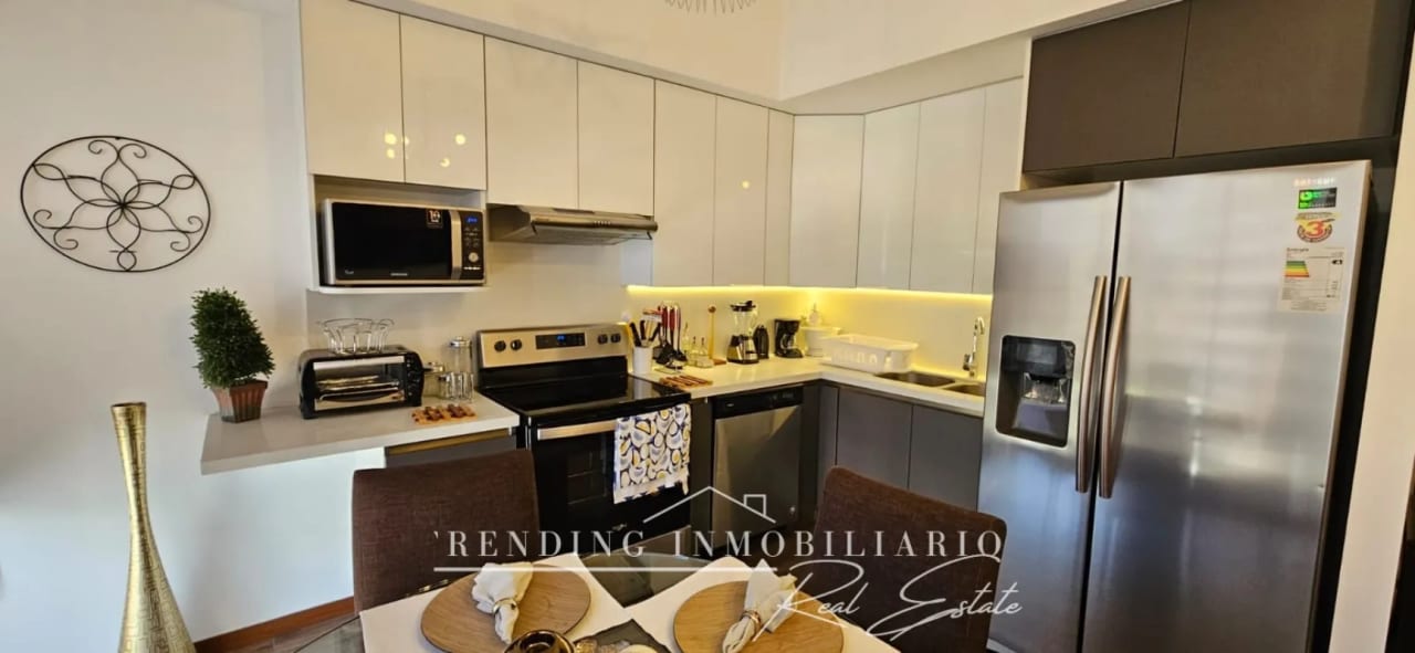 Apartamento en renta zona 10 Edificio Casa Clara amueblado de un dormitorio 50.88 m² + un parqueo — Apartamento en Alquiler en Casa Clara, Zona 10, Guatemala, Ciudad — foto 8 de 12