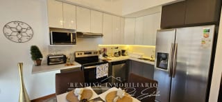 Apartamento en renta zona 10 Edificio Casa Clara amueblado de un dormitorio 50.88 m² + un parqueo — Apartamento en Alquiler en Casa Clara, Zona 10, Guatemala, Ciudad — miniatura 8 de 12