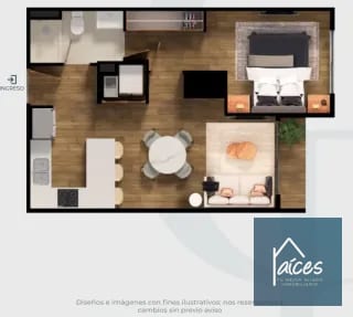 Apartamento en venta Modelo 2 CASA FIORE Zona 10 (D) — Apartamento en Venta en Zona 10, Guatemala, Ciudad — miniatura 6 de 7