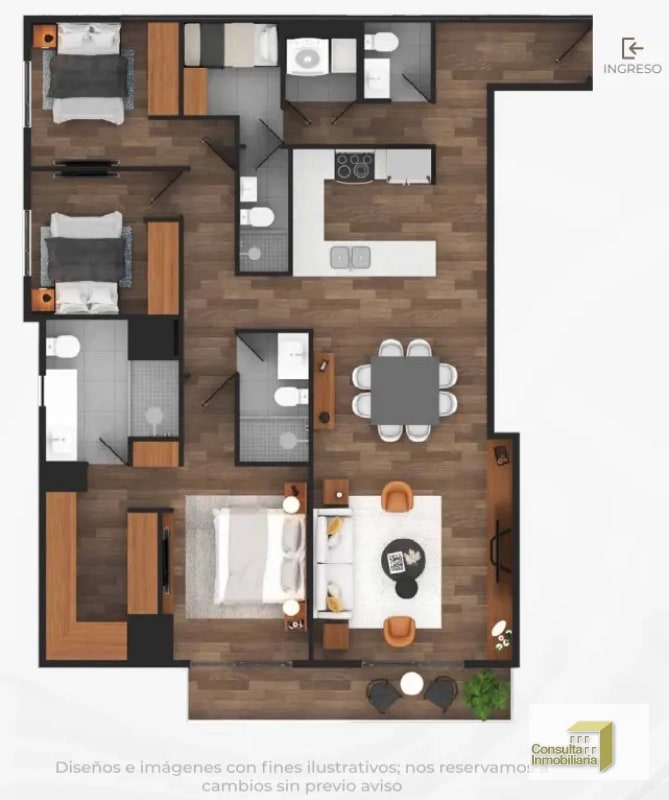 ZONA 10/CASALINI LOS ARCOS*/155.83m² - 3
